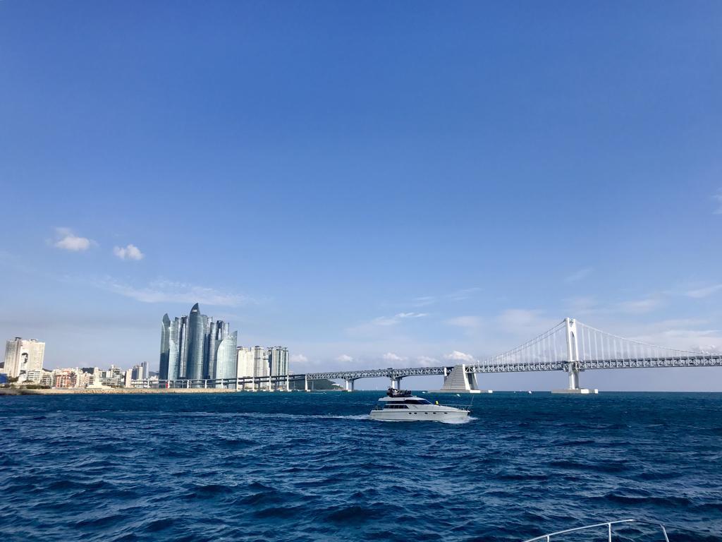 Hotel Sea And Yacht Busan Exterior foto