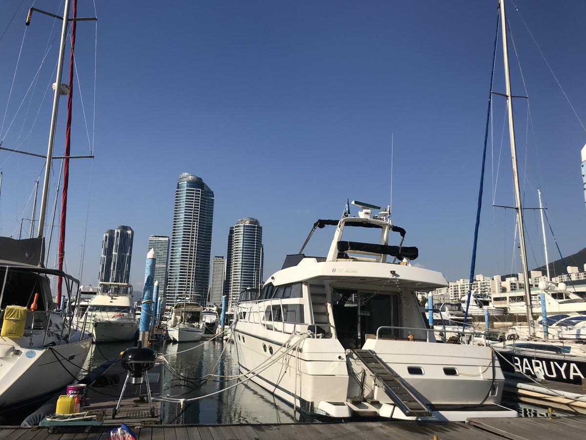 Hotel Sea And Yacht Busan Exterior foto